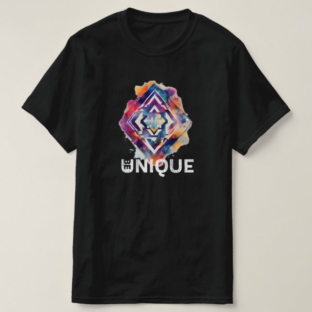Camiseta Ser la armonía número 5 única dentro del caos (Diseño del anverso)