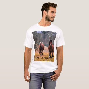 Camiseta Ser la Carreras de los caballos líderes