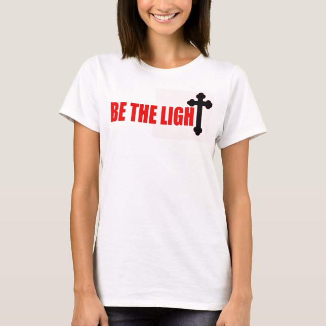 Camiseta Ser la luz (Anverso)