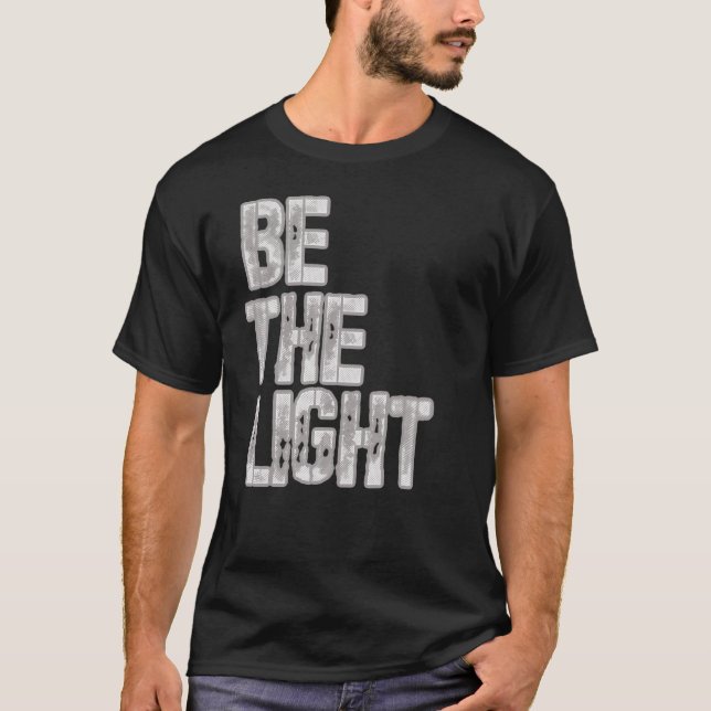 Camiseta Ser la luz-fe-cristiana (Anverso)
