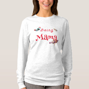 Camiseta Ser mamá Personalizable