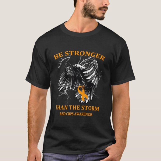 Camiseta Ser Más Fuerte Que La Tormenta Rsd Crps (Anverso)