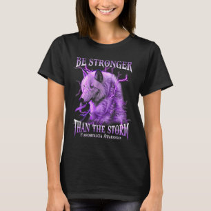 Camiseta Ser Más Fuertes Que La Conciencia De La Tormenta F