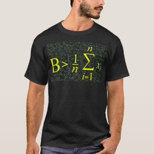 Camiseta Ser Mayor Que El Regalo De Matemáticas Promedio De