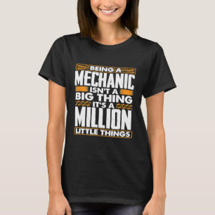 Camiseta Ser Mecánico No Es Gran Cosa Es Un Millón De Peque