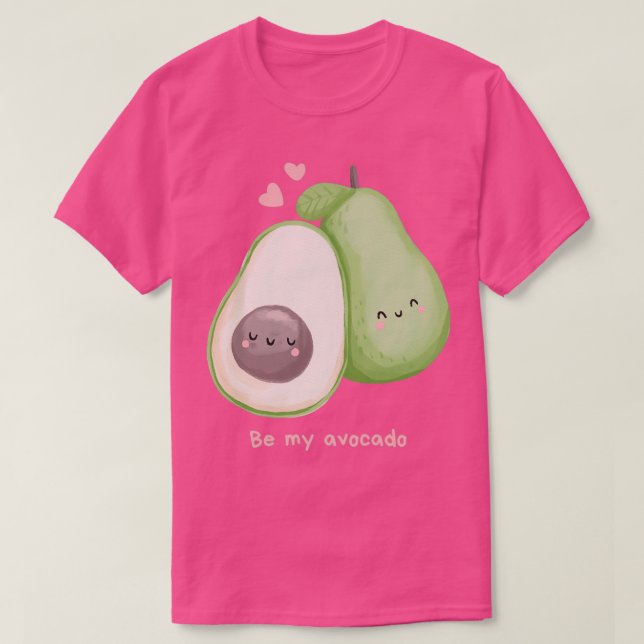 Camiseta ser mi aguacate (Diseño del anverso)