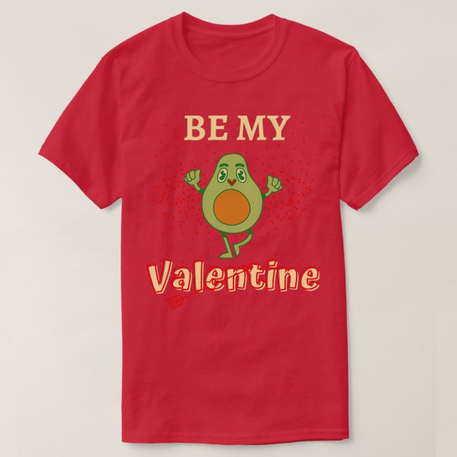 Camiseta Ser mi San Valentín 3 (Diseño del anverso)