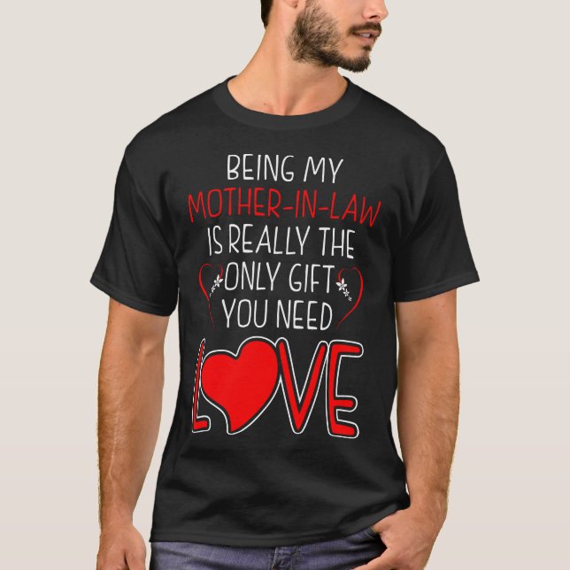 Camiseta Ser mi suegra en realidad es solamente amor de reg (Anverso)