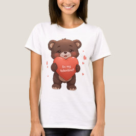 Camiseta ¿Ser mi Valentine?