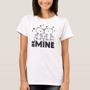 Camiseta SER MÍO - El día de San Valentín Moderno y amable
