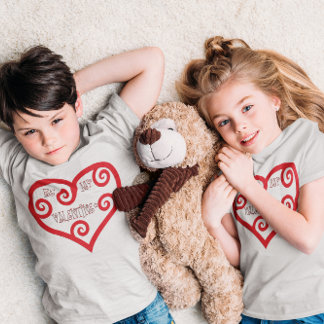 Camiseta Ser mis hijos de San Valentín unisex