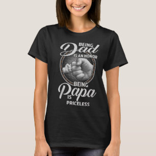 Camiseta Ser padre en honor Ser papá no tiene precio