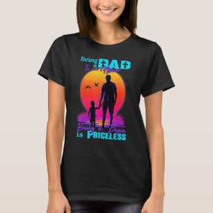 Camiseta Ser Papá Es Un Honor Ser Papa No Tiene Precio
