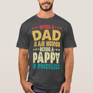 Camiseta Ser Papá Es Un Honor Ser Papado No Tiene Precio