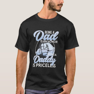 Camiseta Ser Papá Es Un Honor Ser Papi No Tiene Precio