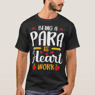 Camiseta Ser Para Pro Es Paraprofesional Del Trabajo Del Co
