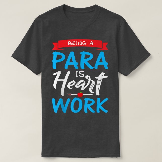 Camiseta Ser paro es un paraprofesión motivacional de traba (Diseño del anverso)