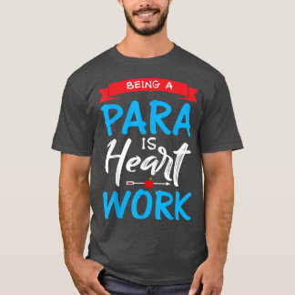Camiseta Ser paro es un paraprofesión motivacional de traba