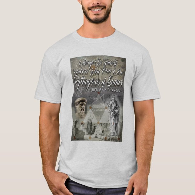 Camiseta Ser Pitágoras de Samos (Anverso)