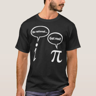 Camiseta Ser Racional Obtener Verdaderas Matemáticas Imagin