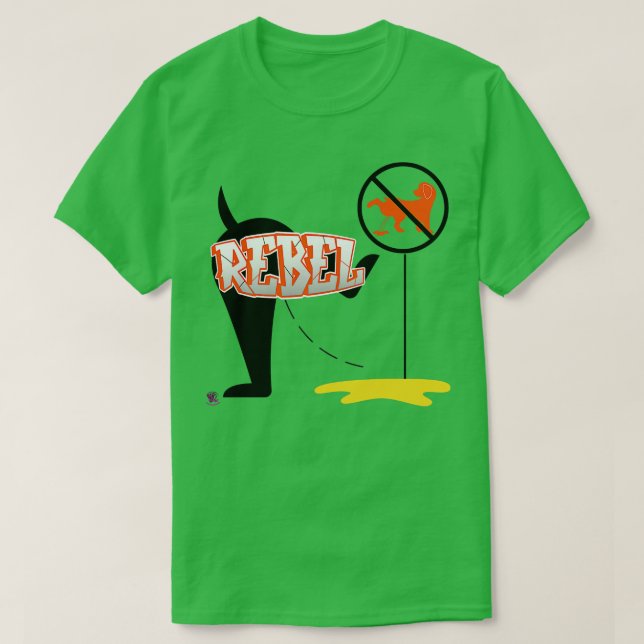 Camiseta Ser rebelde (Diseño del anverso)