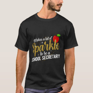 Camiseta Ser Secretarios Escolares del Día del Secretario E