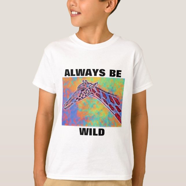 Camiseta Ser Siempre Salvaje (Anverso)