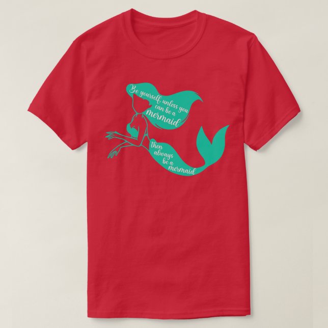 Camiseta Ser Siempre Una Sirena (Diseño del anverso)