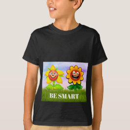 CAMISETA SER SMART BOY GARDEN FLOWER SMILE