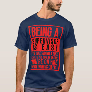 Camiseta Ser supervisor 9