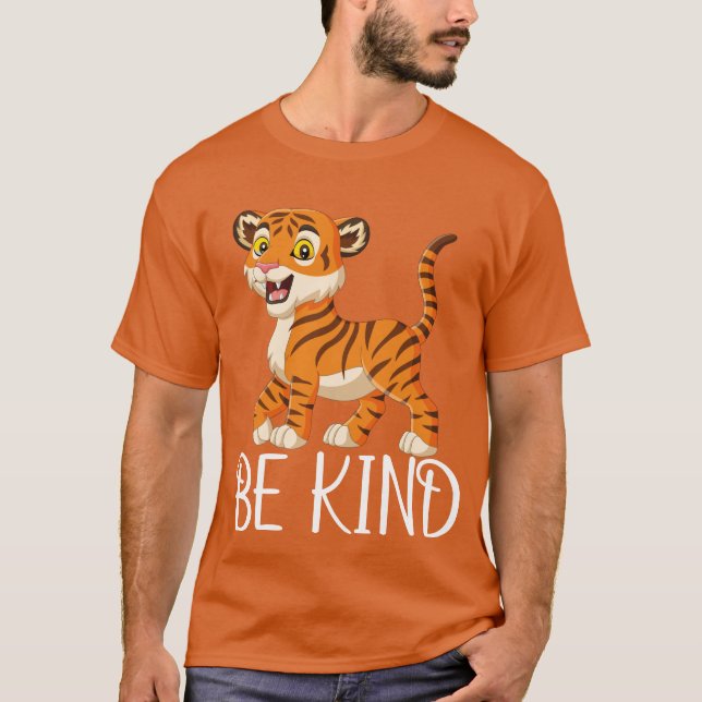 Camiseta ser tigre amable (Anverso)