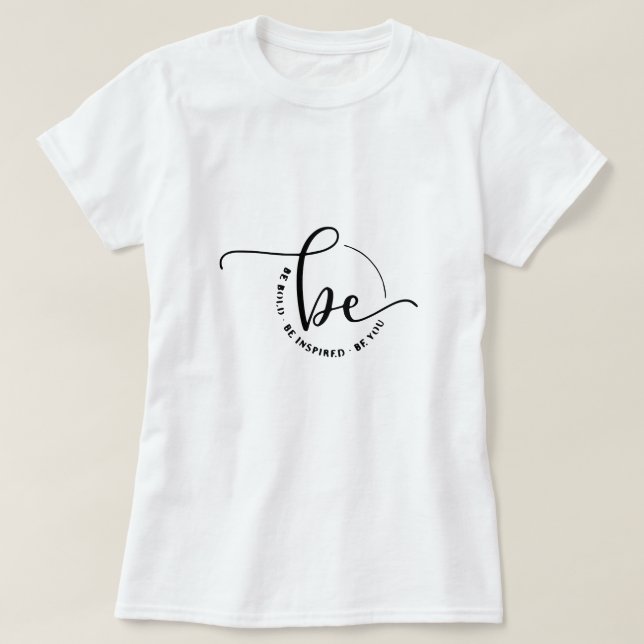 Camiseta ser tú (Diseño del anverso)