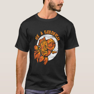 Camiseta Ser un acuarista de peces dorados adicto a los acu