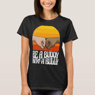 Camiseta Ser un amigo, no una mujer de acoso, dejar de inti