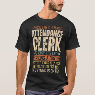 Camiseta Ser Un Asistente Es Fácil