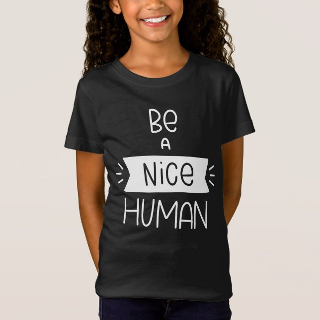 Camiseta Ser un buen ser humano (Anverso)