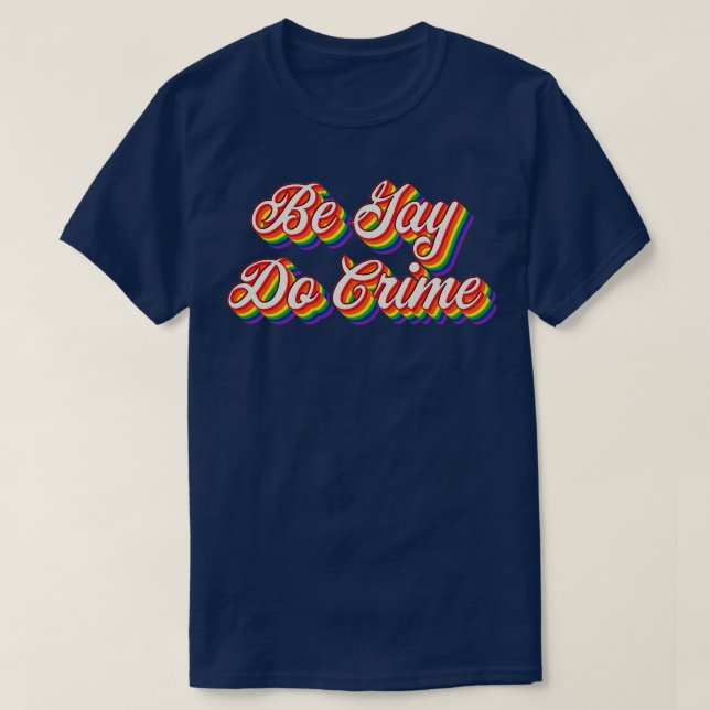 Camiseta Ser un crimen gay 3 (Diseño del anverso)