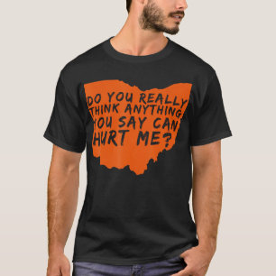 Camiseta Ser Un Fanático De Cleveland - Gracioso Tee Deport