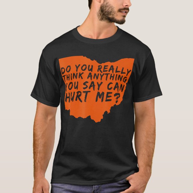 Camiseta Ser Un Fanático De Cleveland - Gracioso Tee Deport (Anverso)