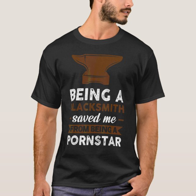 Camiseta Ser un herrero salvado (Anverso)