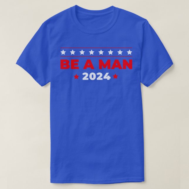 Camiseta Ser un hombre 2024 (Diseño del anverso)