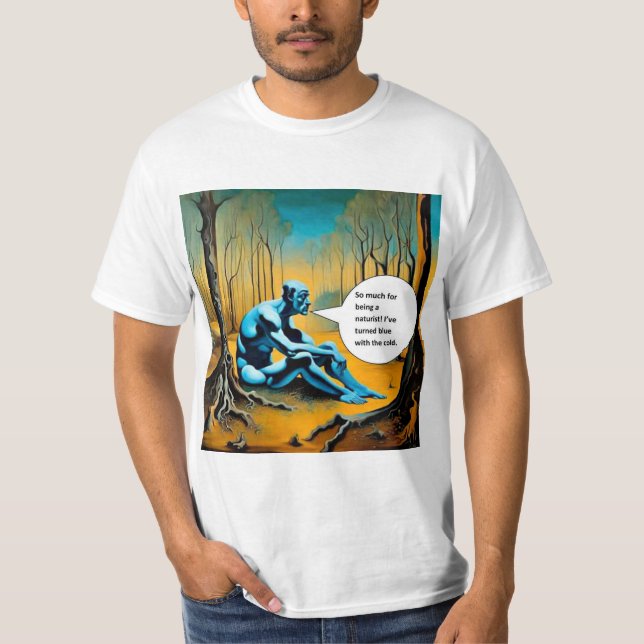 Camiseta Ser un naturista (Anverso)