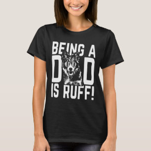 Camiseta Ser Un Papá Es Un Collie Pup