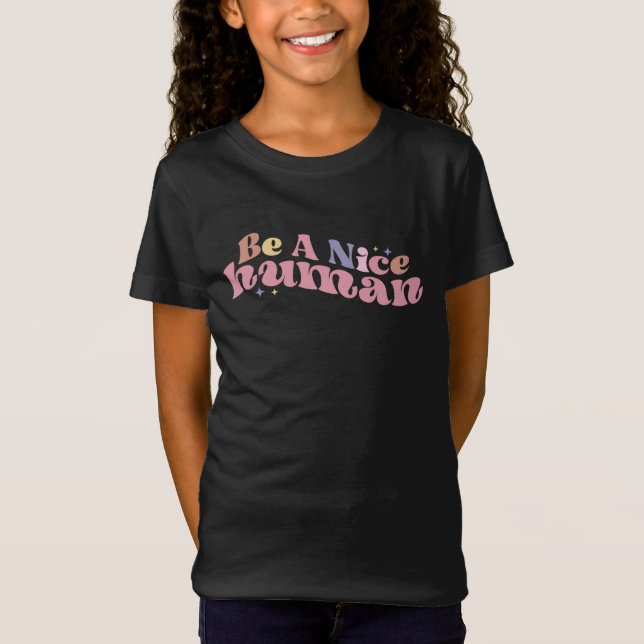 Camiseta Ser un ser humano agradable (Anverso)