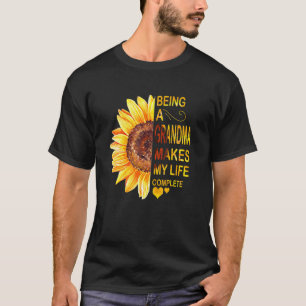 Camiseta Ser Una Abuela Hace Que Mi Vida Sea Completa.