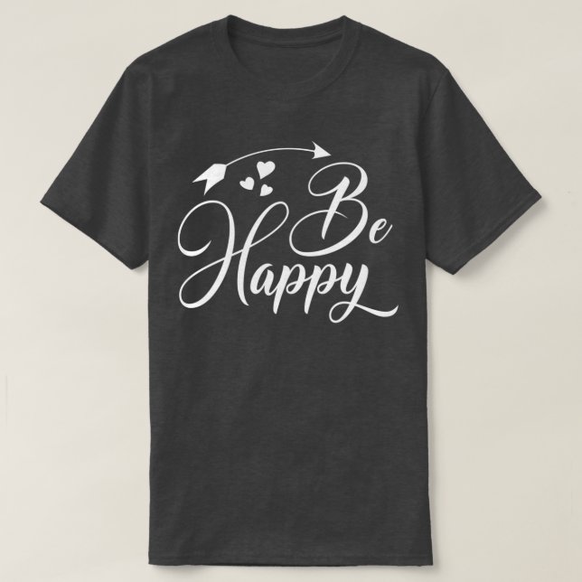 Camiseta Ser una cita feliz (Diseño del anverso)