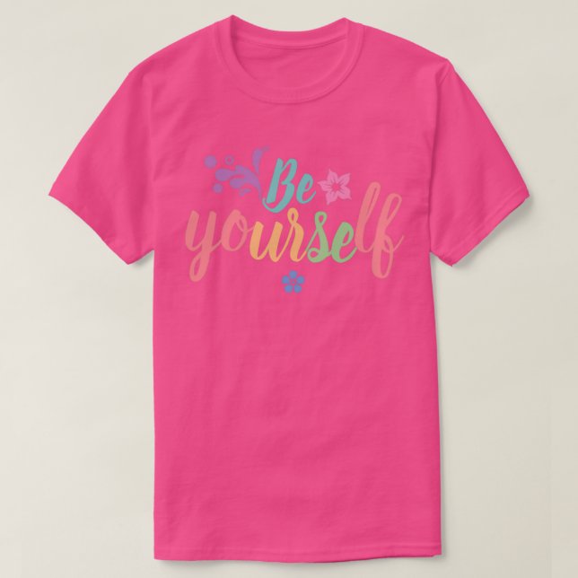 Camiseta Ser una cita motivadora (Diseño del anverso)