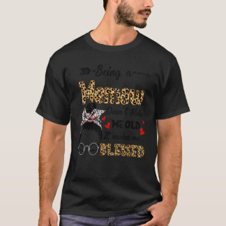 Camiseta Ser una Memaw no me hace vieja, me hace bendita
