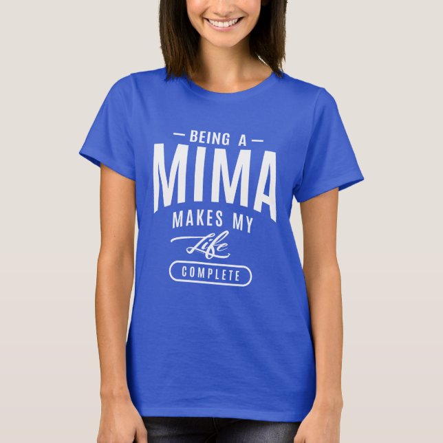 Camiseta Ser una Mima (Anverso)