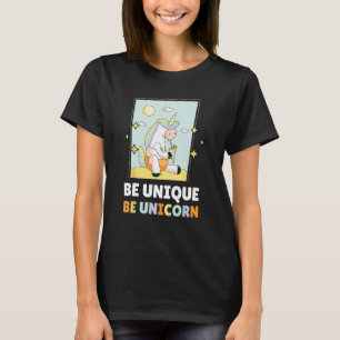 Camiseta Ser único en Unicornio 2